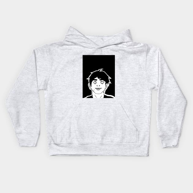 Anime Boy Cool Kids Hoodie by AS Designs